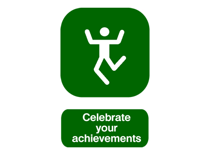 Celebrate your achievements