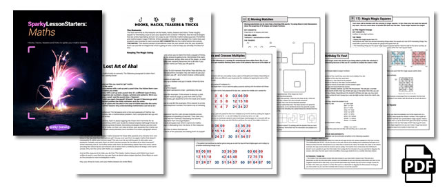 Sparky Lesson Starters - Maths